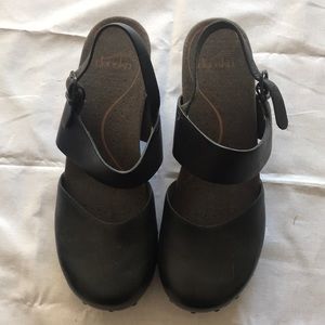 DANSKO Black Thea Sandals Size 39